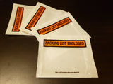 Printed Packing List Envelopes
